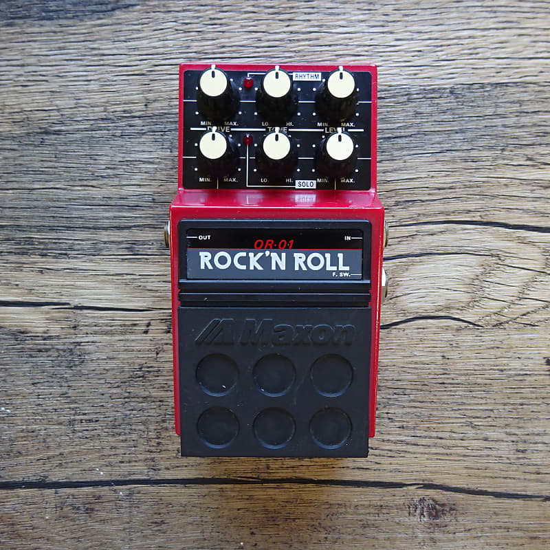 Maxon OR-01 Rock ’N Roll Overdrive/Distortion 2 Channel 1980s Vintage Made  In Japan MIJ Rare