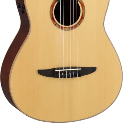 Yamaha NCX3 NX Series Acoustic-Electric Classical Guitar, Natural w/ Soft Case image 2