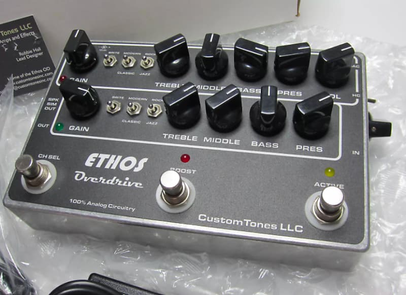 【専用】Custom tones ETHOS Overdrive Custom Tones Ethos Overdrive | Reverb