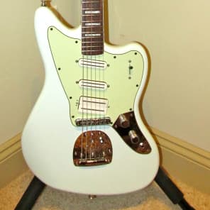 Custom Sonic Blue Fender Jaguar USA Neck Joe Barden Two Tone T/T Fat Strat Stratocaster Pawn Shop image 1