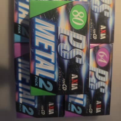 AXIA PS Metal 54 for CD cassette tape 1996 - Sealed, NOS image 7