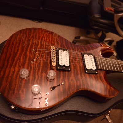 Jarrett USA Custom Shop Forza 24 Root Beer AAA Quilted Maple 10 Quilt Top PRS DC Boutique American image 11