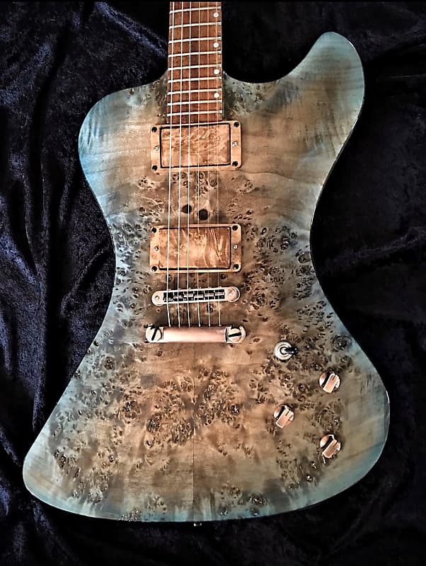 🔥SUPERTUESDAY SALE! Phoenix Hand Crafted Custom Guitar Ocean Burst / Black Black Diamond USA image 1