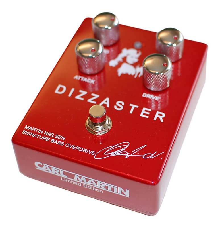 【人気定番2024】CARL MARTIN DIZZASTER Limited Edition Dizzy MIzz Lizzyベーシスト限定シグネイチャー　ベース用　オーバードライブ オーバードライブ