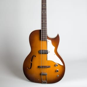 Kay K-5920 Hollow Body Electric Bass Guitar (1964), original