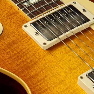 Gibson Custom Shop PSL '59 Les Paul Standard Reissue VOS Honey Lemon Fade image 14