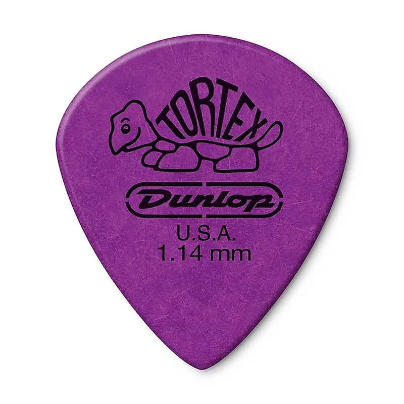 Dunlop 498P114 Tortex Jazz III XL 1.14mm Guitar Picks (12-Pack) image 1