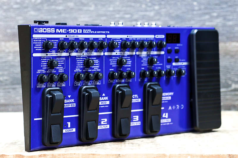 Boss ME-90B Bass Multiple Effects All-In-One Bass Processor Boss ME-90B Bass Multiple Effects All-In-One Bass Processor