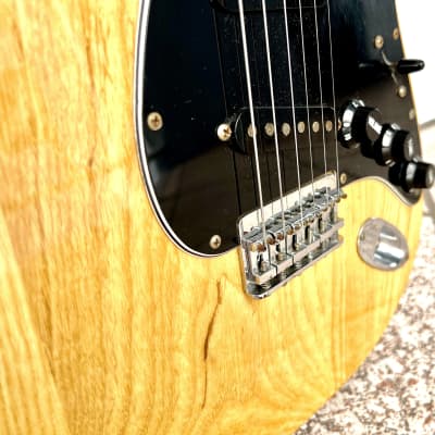 Fender Stratocaster Hardtail Maple Fretboard 1976 Natural finish all original image 18