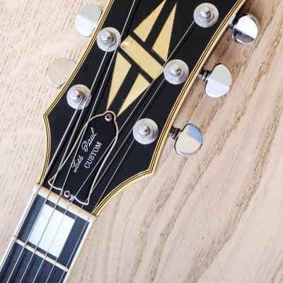 1986 Gibson Les Paul Custom Black Beauty w/ Bigsby Tim Shaw PAFs & Case image 4