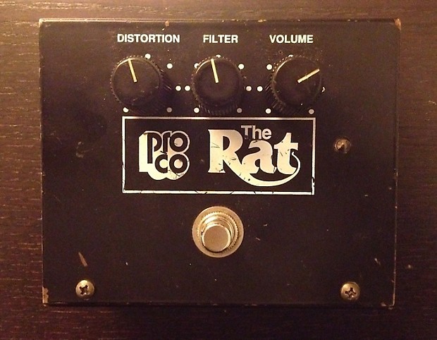 ProCo RAT Pedal - Vintage Big Box Reissue w/ Ruetz Mod, LED, LM308N & True  Bypass