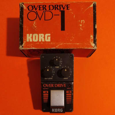 Korg OVD-1 OverDrive made in Japan w/box - JRC4558DV opamp image 2