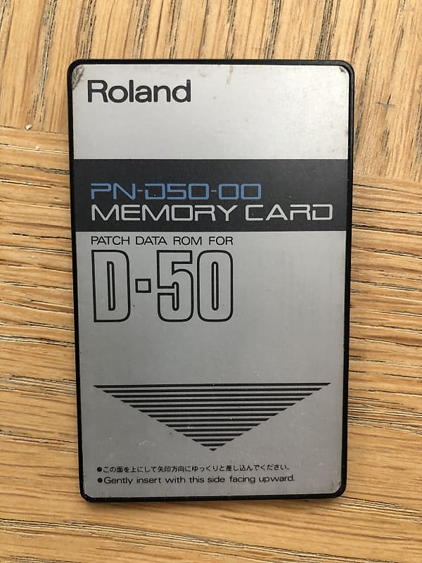 Roland PN-050-04 メモリーカード D-50 Roland PN-050-04 メモリーカード D-50 Roland Memory Card for