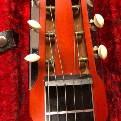 Electro Lap Steel 60's - Transparent Red image 3