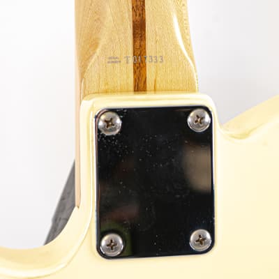 1995 Fender TL-STD Telecaster Olympic White w/ Gigbag, Maple Fretboard image 18