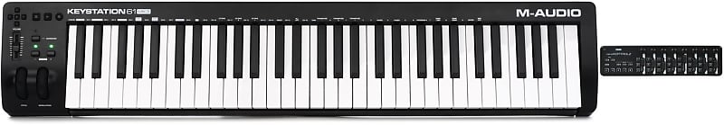 M-Audio Keystation 61 MK3 61-key Keyboard Controller  Bundle with Korg nanoKONTROL2 MIDI Control Surface - Black image 1