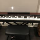 Yamaha P-155 Digital Piano Black with Ebony Topboard