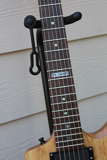 2009 ESP LTD FX-260SM Spalted Maple Explorer Electric Guitar