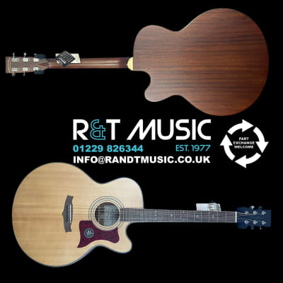 Tanglewood TW155-AS Premier Super Jumbo Electro Acoustic Guitar image 3