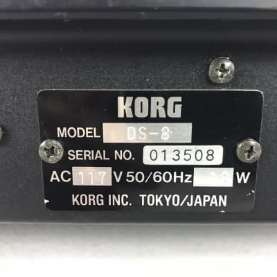 Korg  DS-8 DS8 Digital FM Synthesizer dx7 d-50 "New Battery" + image 10