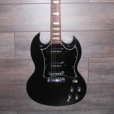 2012 Gibson SG Standard P90 Limited Edition Ebony with OHSC | Reverb