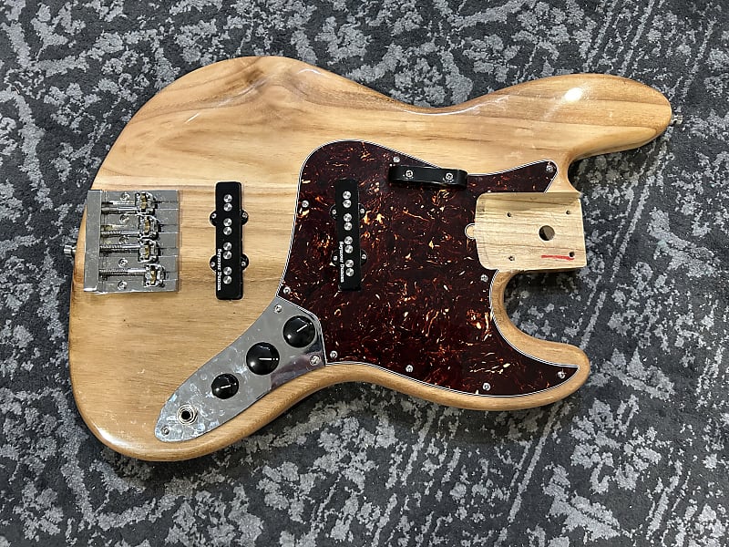 Squier Jazz Bass Loaded body with upgrades | Reverb