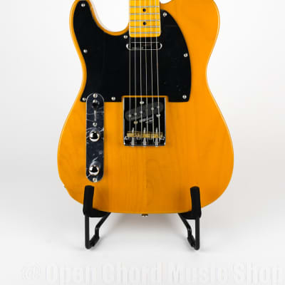 Vintage LV52BS V52 Re-Issued Electric Guitar Left Hand Butterscotch (120050807) image 5