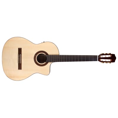 Cordoba C5-CE SP Acoustic-Electric Classical Guitar, Natural image 1