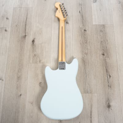 Fender American Performer Mustang Electric Guitar Rosewood Satin Sonic Blue image 5