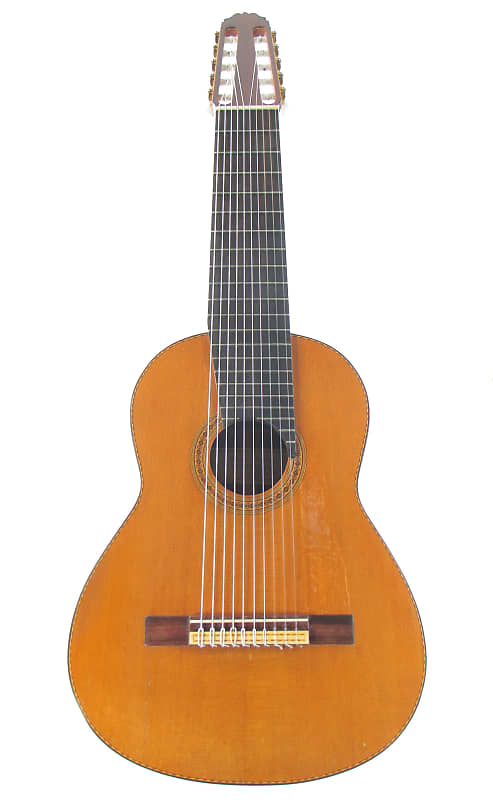 Amalio Burguet 1a 10-string - extremely good sounding guitar in the style of a Jose Ramirez 1a  image 1