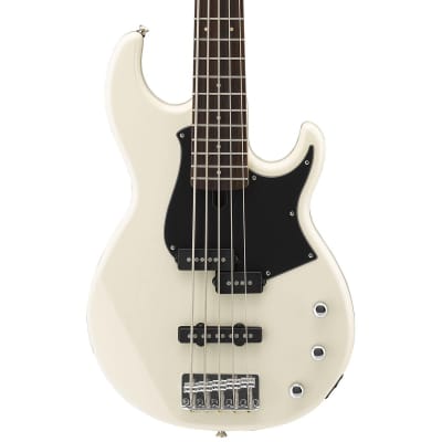 Yamaha BB235 5-String Bass Guitar (Vintage White) for sale