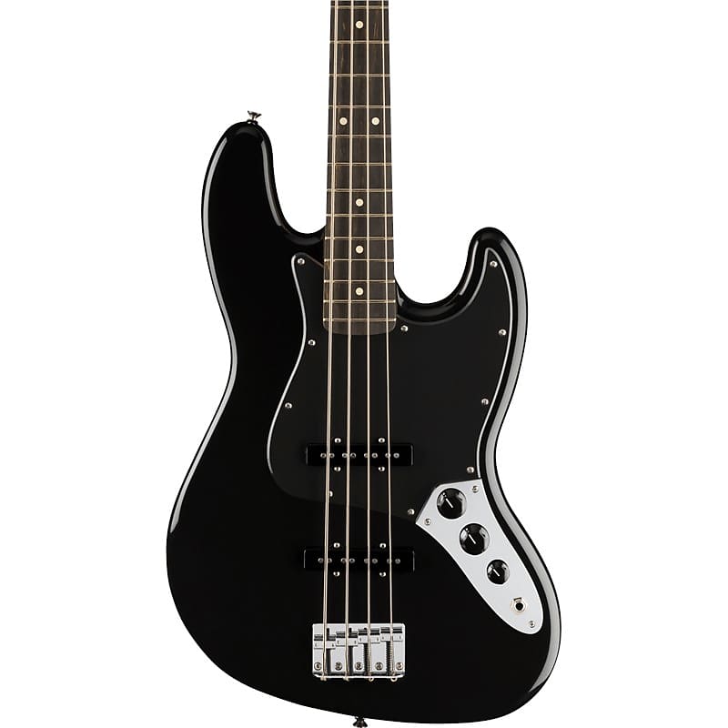 Fender FSR Player Jazz Bass, Ebony Fretboard, Black Reverb