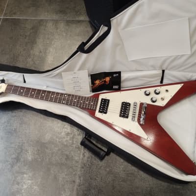 Vintage 1980s Burny Flying V 