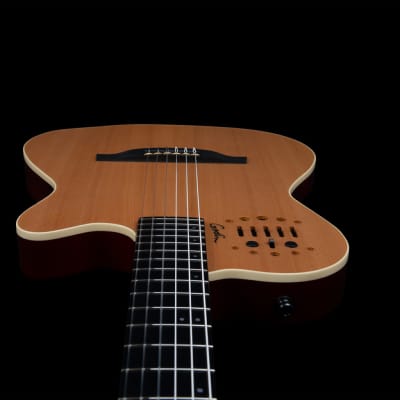 Godin 032167 ACS Slim Nylon   Synth Access - 2-Voice Natural SG Classical Guitar MADE In CANADA image 6