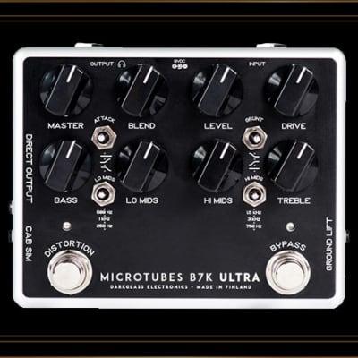 Darkglass Electronics Microtubes B7K Ultra V2 Bass Preamp Pedal with Aux-In image 1