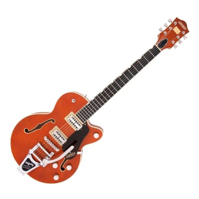 Used Gretsch G6659T Players Ed. Broadkaster Jr. Single-Cut - Roundup Orange for sale