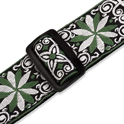 Levy's M8HT-11 2" Jacquard Weave Hootenanny 60's Style Guitar Strap image 3