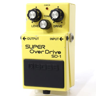 Boss SD-1 Super Overdrive 1981 - 1988 Made In Japan | Reverb