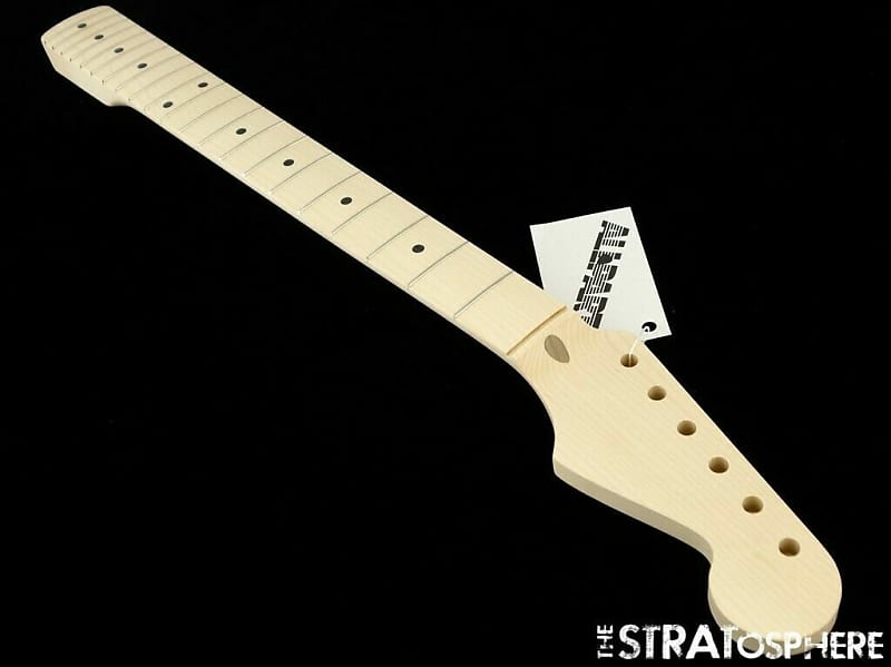 NEW Fender Lic Allparts "V" Stratocaster NECK Strat Maple Reverb