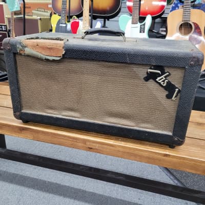 Gibson 2x10 Extention Cabinet with CTS Alnico Speakers 1970s - Black image 2