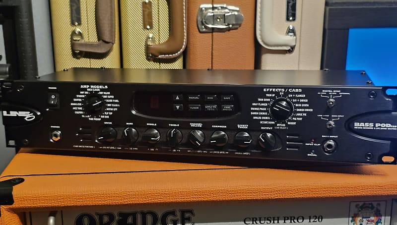 LINE 6 BASS POD PRO ベースアンプヘッド Bass POD Pro - Line 6 Bass POD Pro - Audiofanzine
