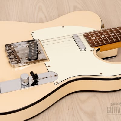 2014 Fender Telecaster Custom '62 Vintage Reissue TL62B Olympic White, Japan MIJ image 6