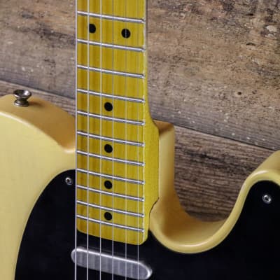 TMG Guitar Company Gatton Guitar in Butterscotch Finish w/ Maple Fingerboard image 4