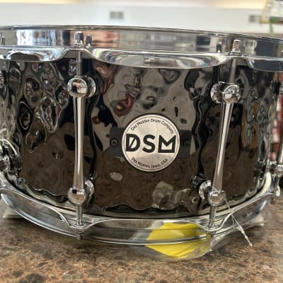 DSM Snare Drum DSM 6.5x14 - Black Hammered image 1