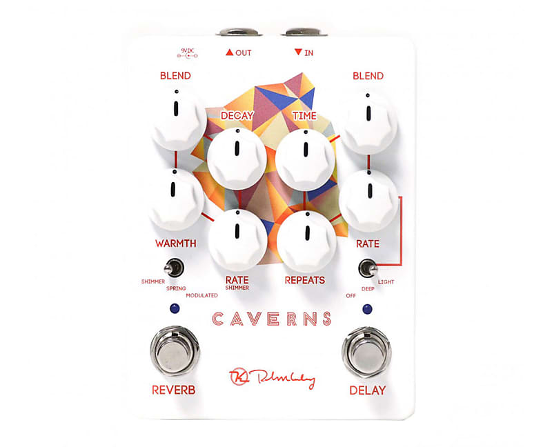 Keeley Caverns Delay/Reverb V2 Pedal Open Box Reverb