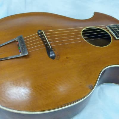1930s Kay Kraft Style A Venetian Vintage Archtop Acoustic Guitar image 6
