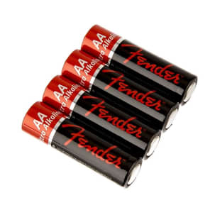 Fender Performance AA Batteries, 4 Pack 2016
