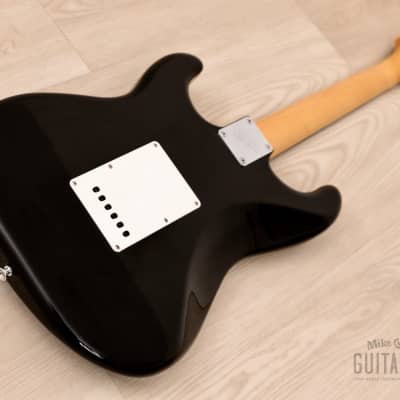 1983 ESP 400 Series ST465 Vintage S-Style Guitar Black, One-Owner w/ Case, Japan image 13