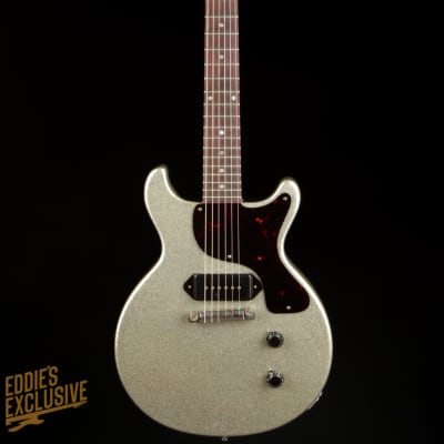 Gibson Custom Shop Made 2 Measure '58 Les Paul Junior Double-Cut Reissue VOS Silver Sparkle image 3