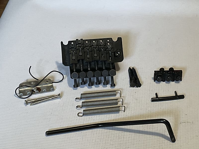 1980's Original German Made Black Floyd Rose Guitar Tremolo | Reverb